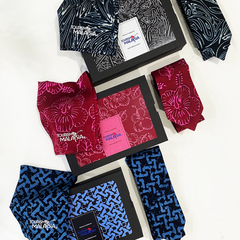 Batik Boutique collaborates with Tourism Malaysia, embroidering their logo on a pocket square