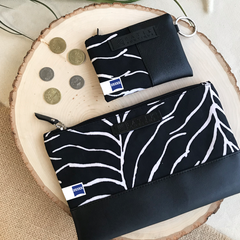 Batik Boutique's collaboration with Carl Zeiss featuring our batik organizer set with their logo heat transfer on batik for a custom look