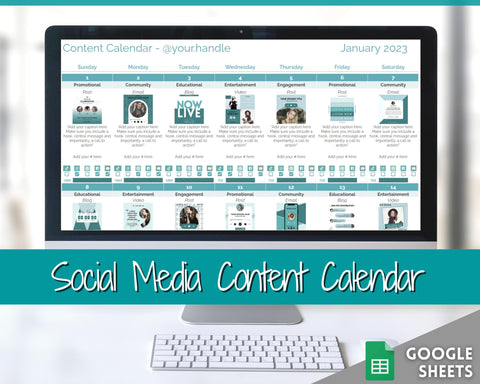 Social Media Content Calendar