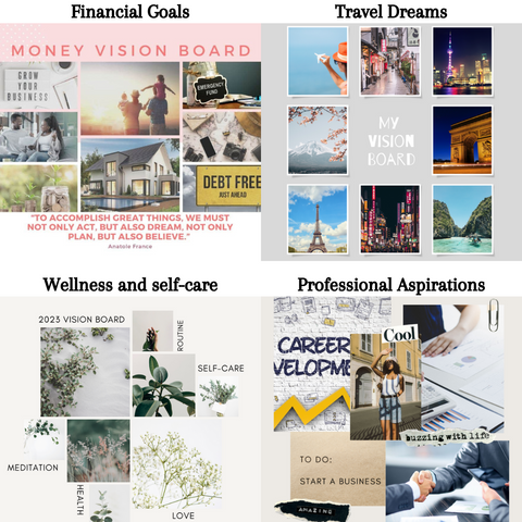 examples of vision boards