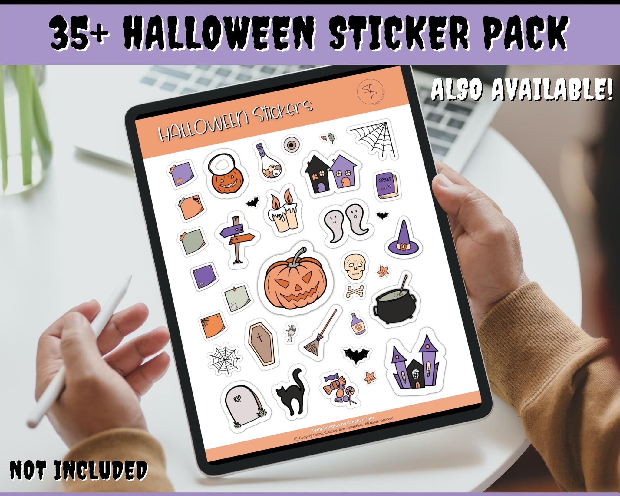 halloween goodnotes stickers