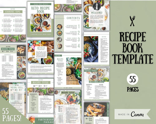 Family Cookbook: template for creating a digital cookbook - Simple and  Seasonal