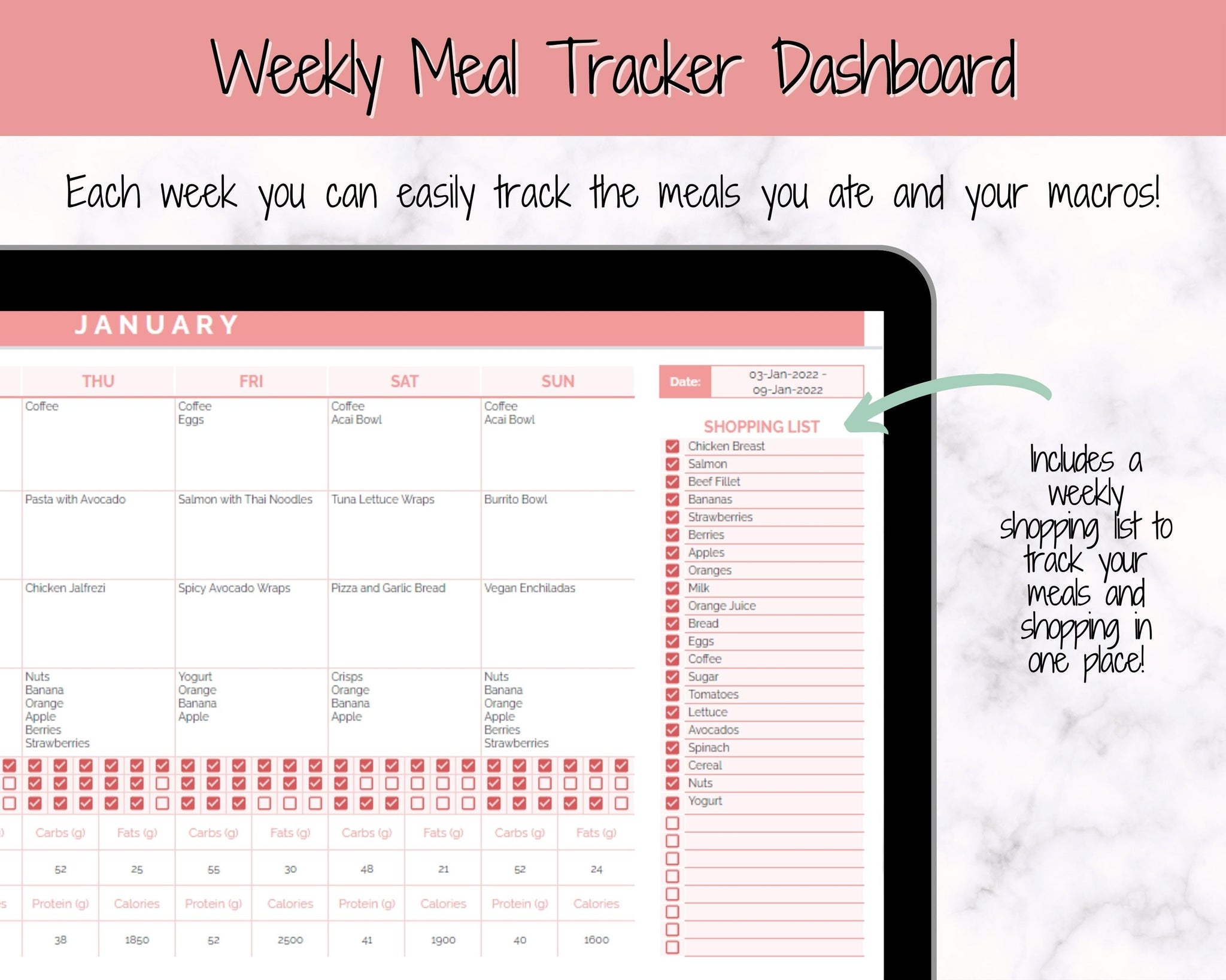 meal macro planner free