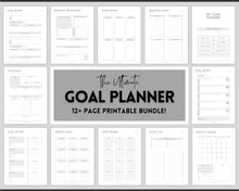 Goal Planner Printable Bundle | 2023 Goal Tracker & SMART Goal Setting