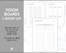 Goal Planner Printable Bundle | 2023 Goal Tracker & SMART Goal Setting