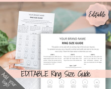 Ring Size Guide Printable Chart | How to Measure Your Ring Size