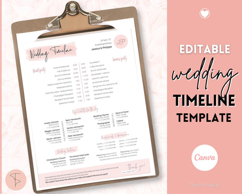 Wedding Planner Printable BUNDLE  Wedding Checklist, Budget, Planner