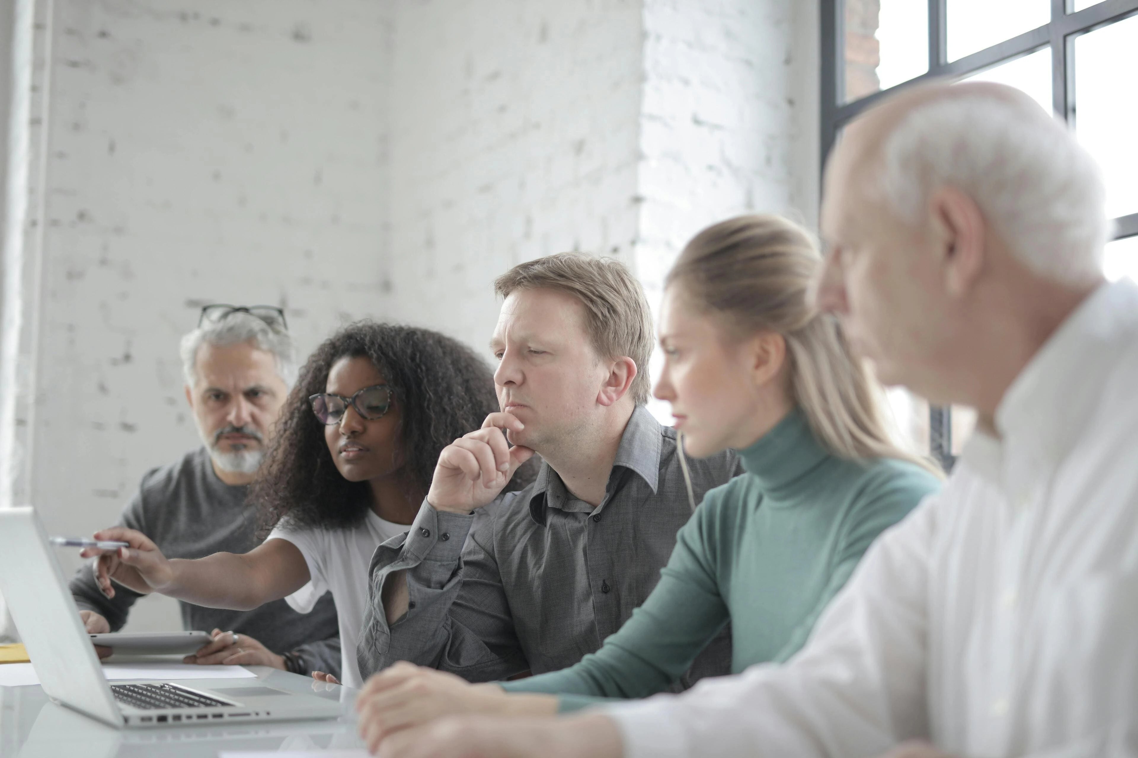 Traditional meeting sitting position