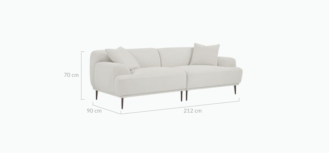 Ashwin 3 Seater Sofa