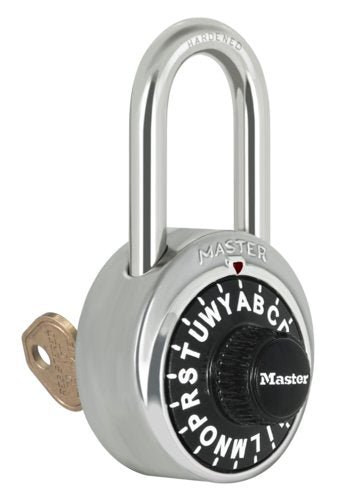 Master Lock 1525 Combination Padlock 1-7/8in (48mm) wide 3/4in tall sh —