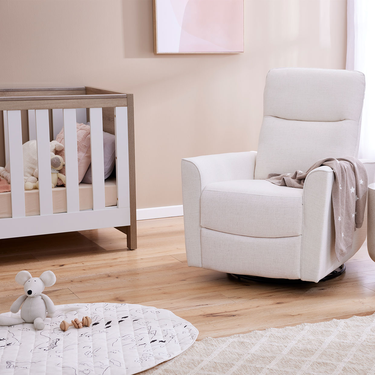 reclining breastfeeding chair