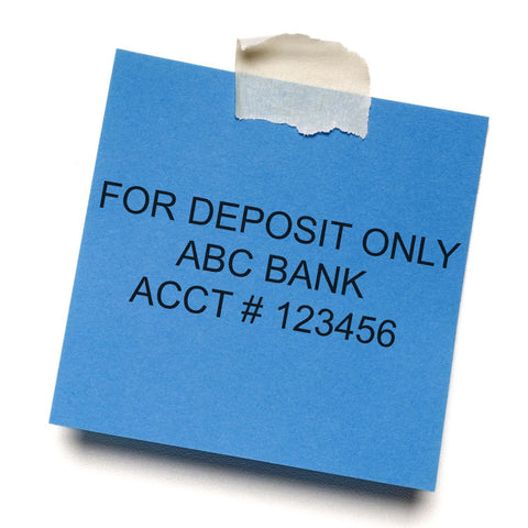 For Deposit Only Image