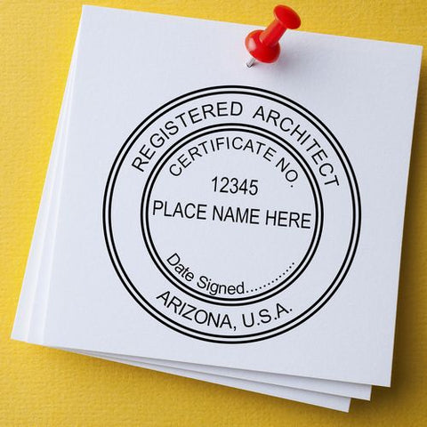 Architect Seal Stamp - Arizona