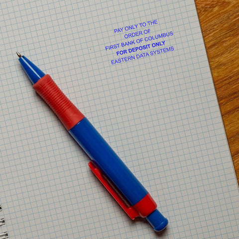 Return Address Stamp Image