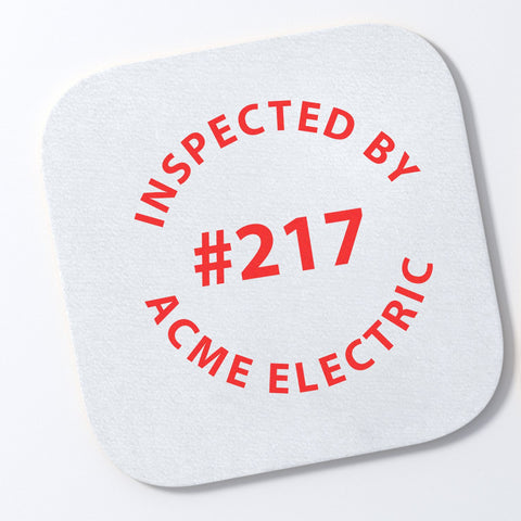 Custom Inspection Stamp