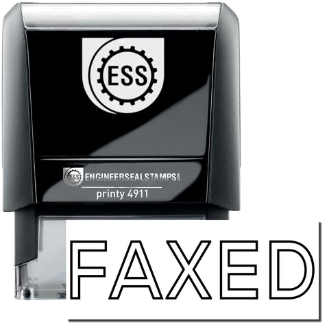 Faxed Self Inking Stamp