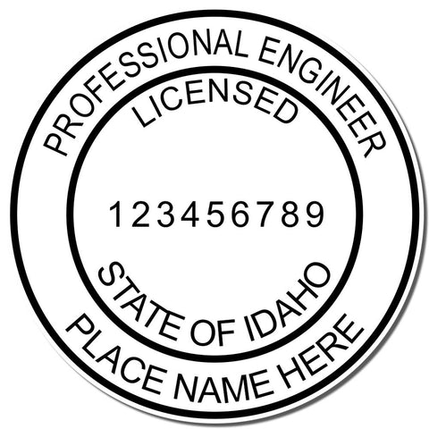 Idaho PE Stamp