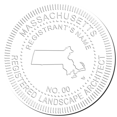 Massachusetts Landscape Architect Seal Image