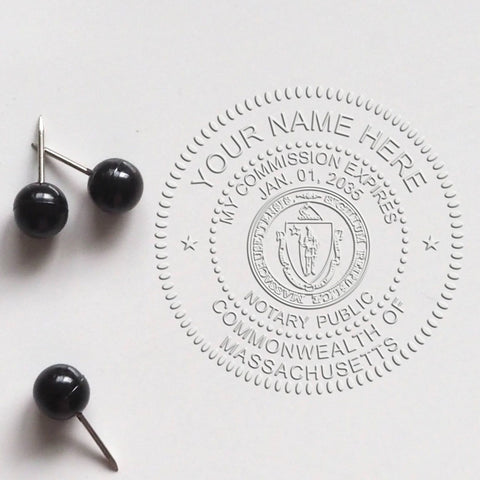 Massachusetts Notary Embosser Image