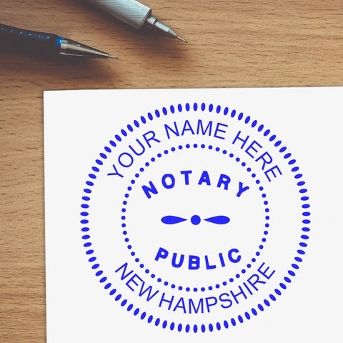 New Hampshire Notary Stamp Image