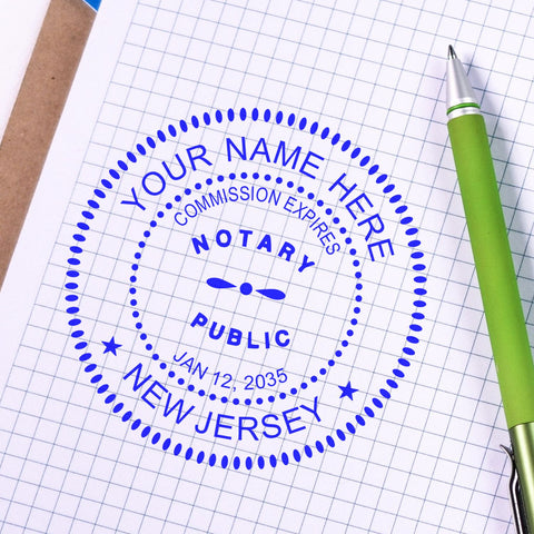 New Jersey Notary Public Stamp