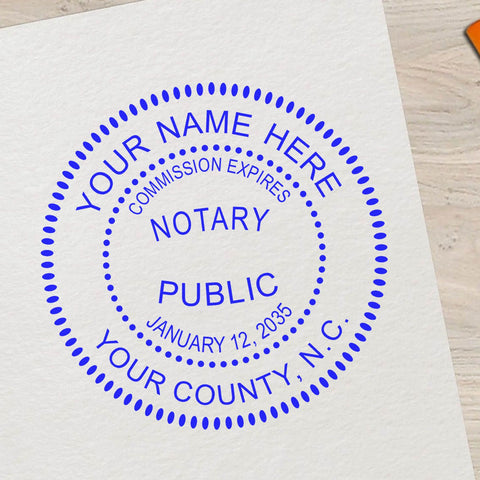 North Carolina Notary Stamp