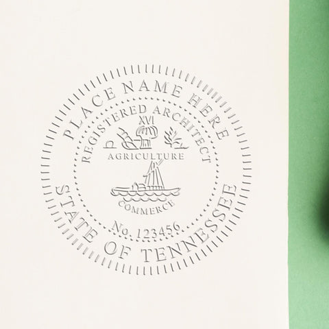 Tennessee Embossed Engineer Sample