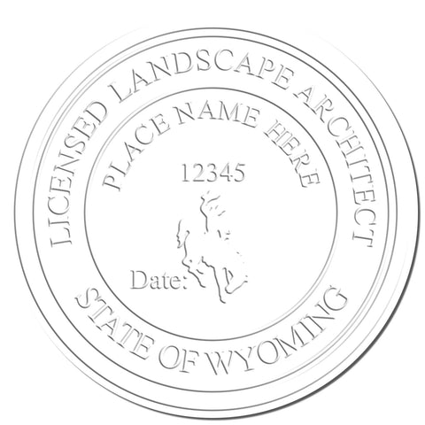 Wyoming Land Surveyor Seal