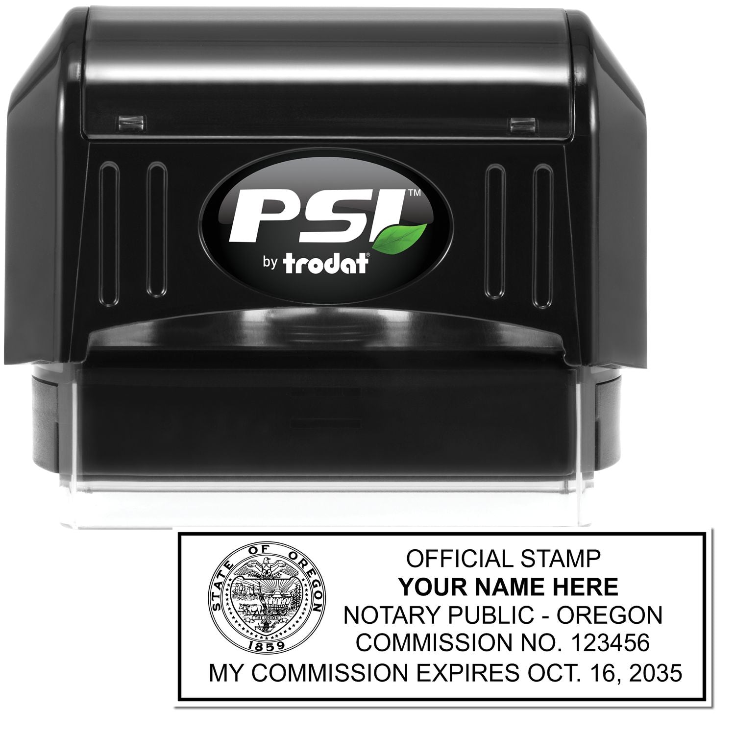 Psi Oregon Notary Stamp Or Notary Supply Engineer Seal Stamps 3809