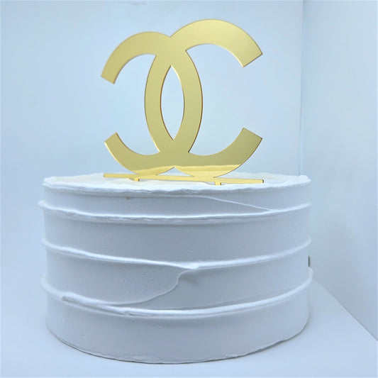 G Cake Topper – Gold –