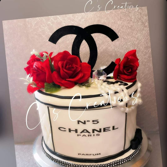 Chanel Embossed Stamp To Chocolate And Fondant Use