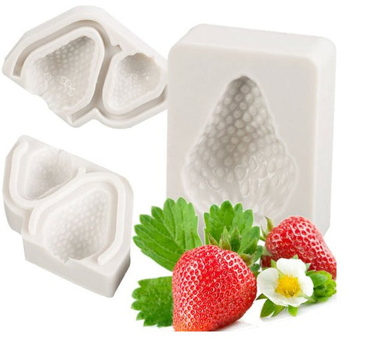Mini Strawberries Silicone Mold 