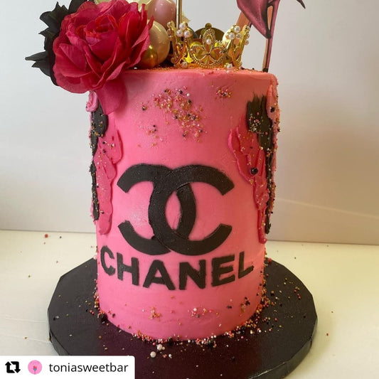 Fashion #1 - Silicone Mold  Chanel cupcakes, Chanel cake