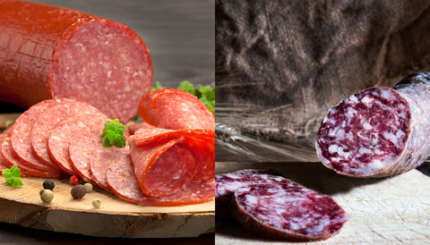 Diferencia entre el salchichón y el salami