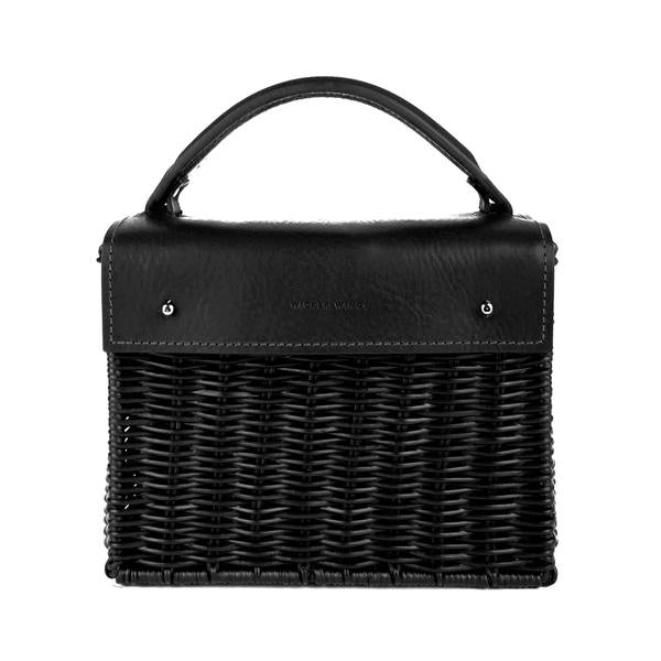 Kuai Wicker Handbag in Black