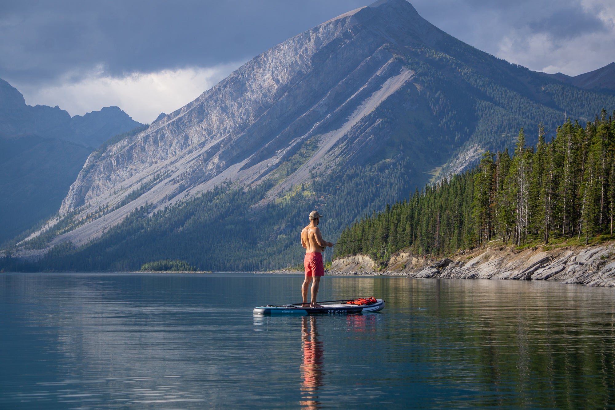 Premier Paddling on Kananaskis Lakes! SUP Paddleboard Fly-Fishing ...