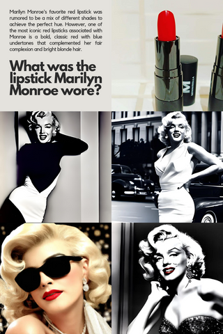 What was the lipstick Marilyn Monroe wore
