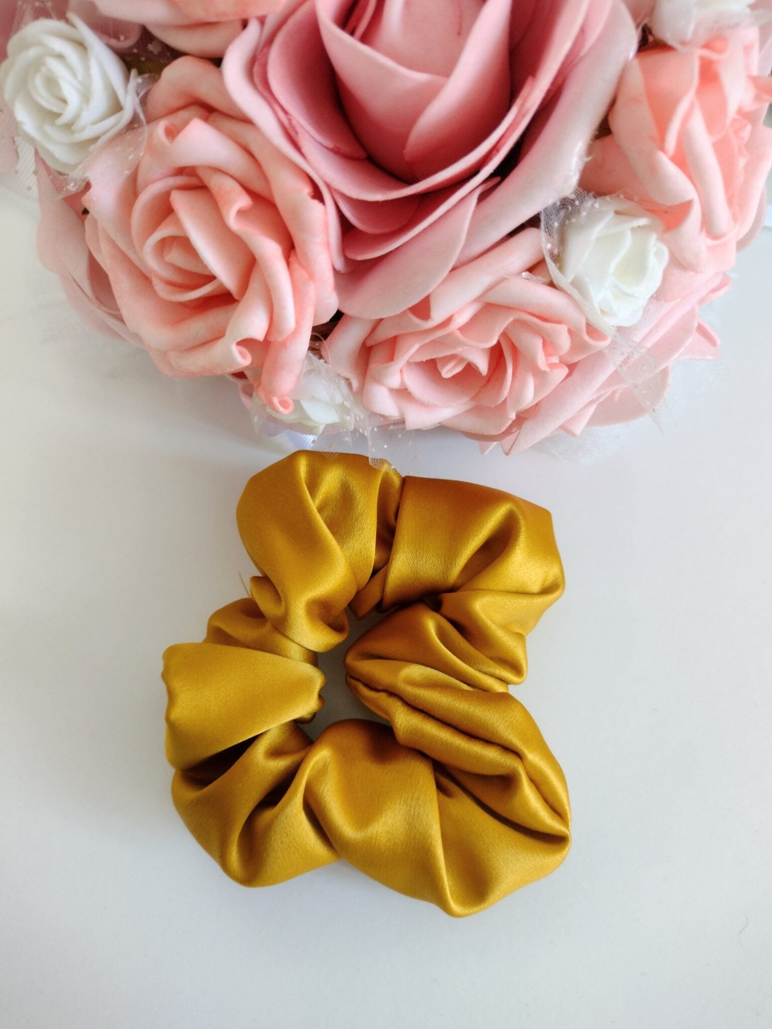 Mustard Belle Scrunchie