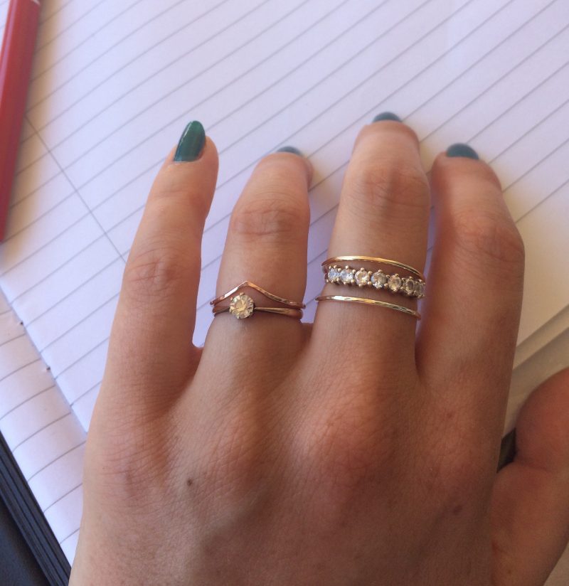 Master the Perfect Ring Stack with Ethical Jewellery Brand Nikki Stark Jewellery