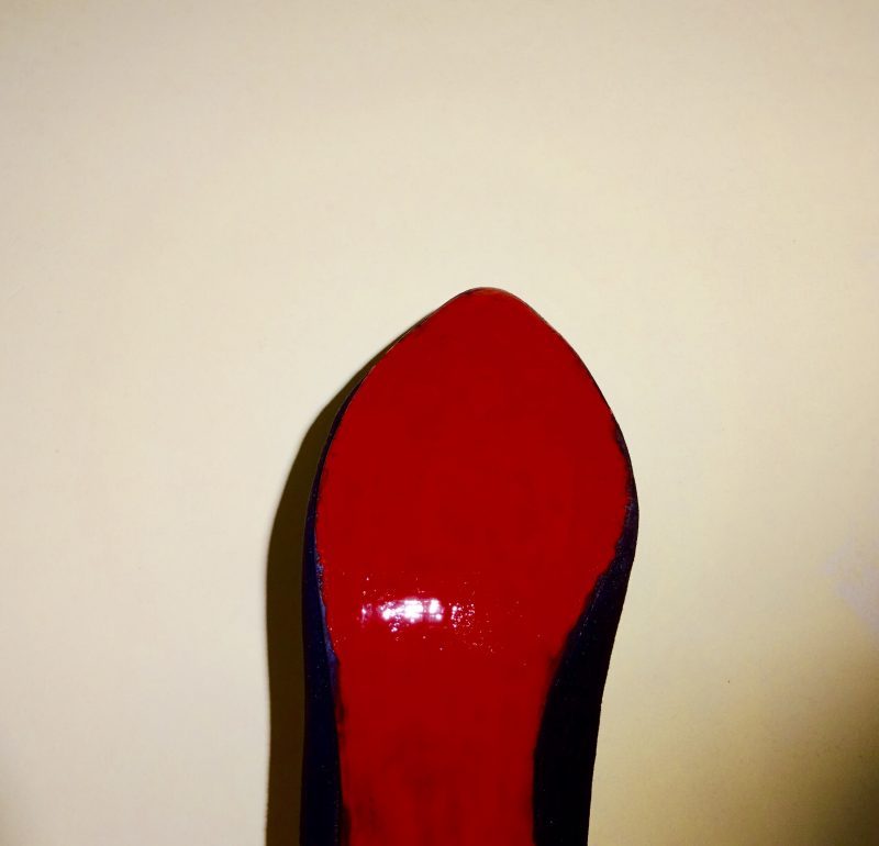 HOW TO MAKE CHRISTIAN LOUBOUTIN GLITTER HEELS * DIY Christian Louboutin  shoes 