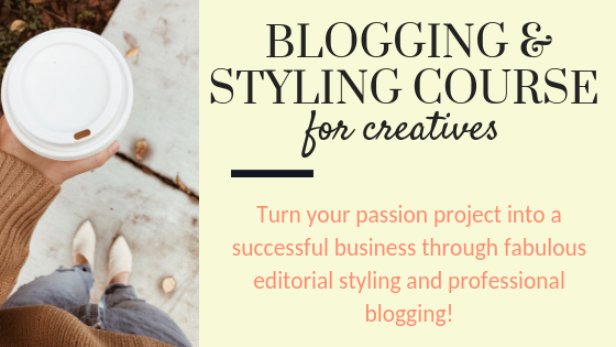 Blogging and Styling Course
