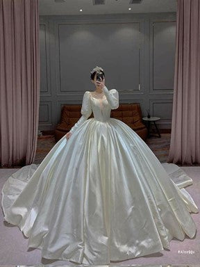 Wedding Gown with Sleeves 1