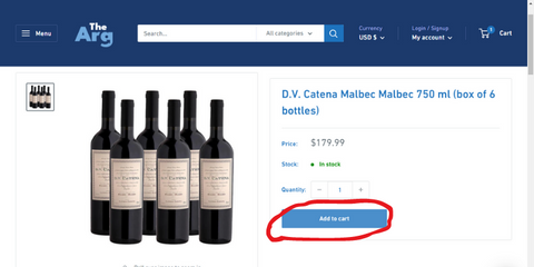 add-the-product-to-the-cart-of-theargentino