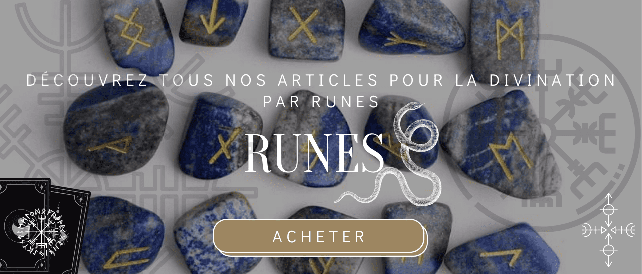 collection runes divinatoires - boutique ésotérique