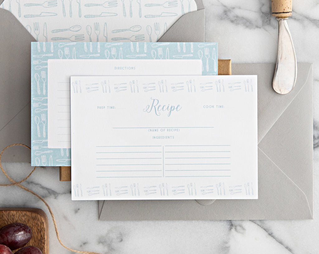 Recipe Cards for Bridal Shower: Touching Keepsakes for the Bride-to-Be | DIGIBUDDHA