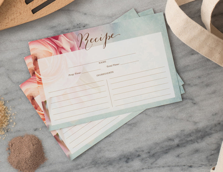 Recipe Cards for Bridal Shower: Touching Keepsakes for the Bride-to-Be | DIGIBUDDHA