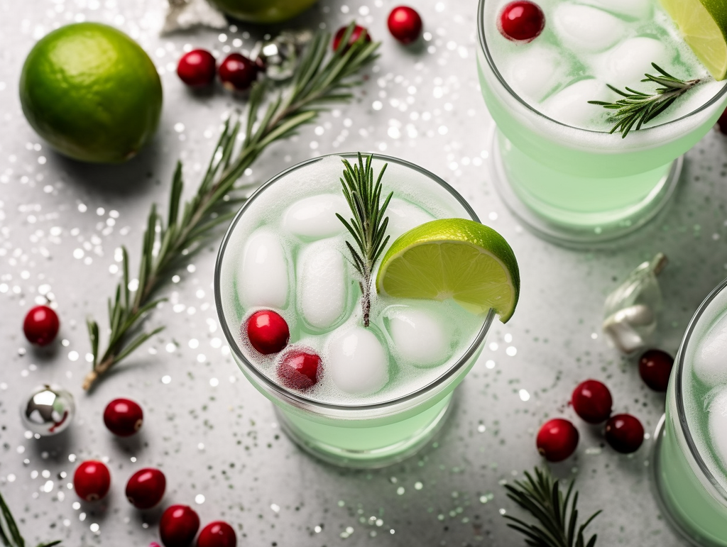 Green Christmas Cocktails: Festive Holiday Sips in Shades of Verde | DIGIBUDDHA