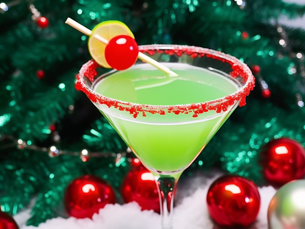 Green Christmas Cocktails: Festive Holiday Sips in Shades of Verde | DIGIBUDDHA