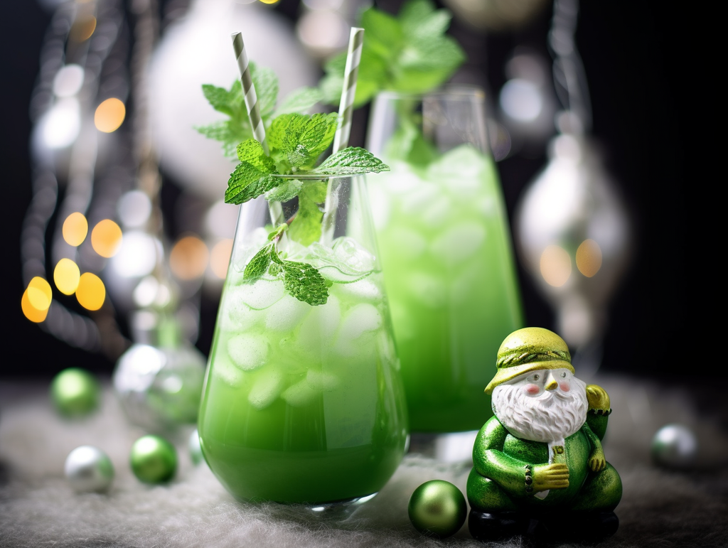 Green Christmas Cocktails: Festive Holiday Sips in Shades of Verde | DIGIBUDDHA