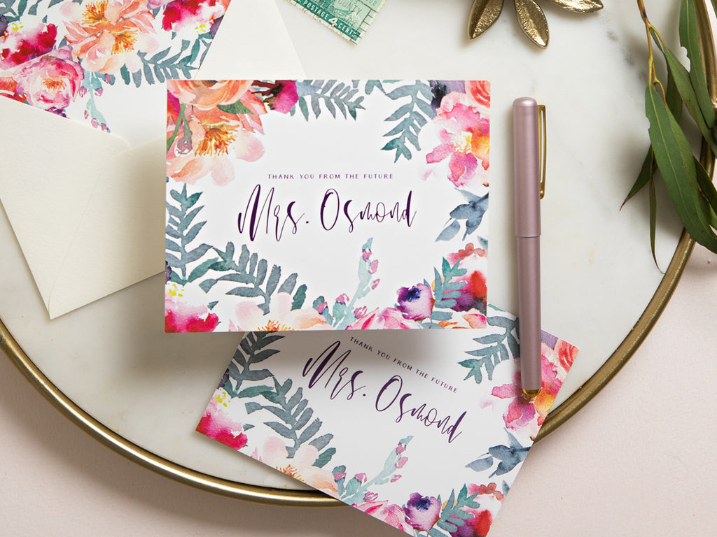 How to Write Bridal Shower Thank Yous | DIGIBUDDHA